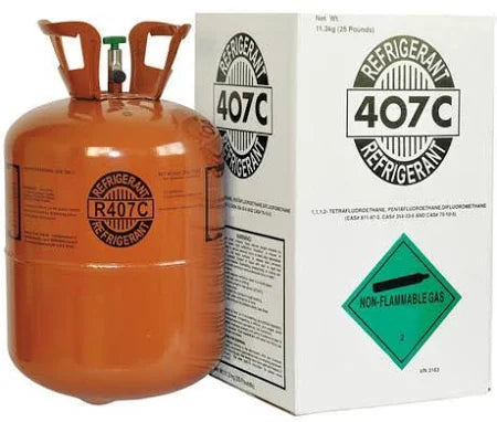 R-407C REFRIGERANT 25 LBS