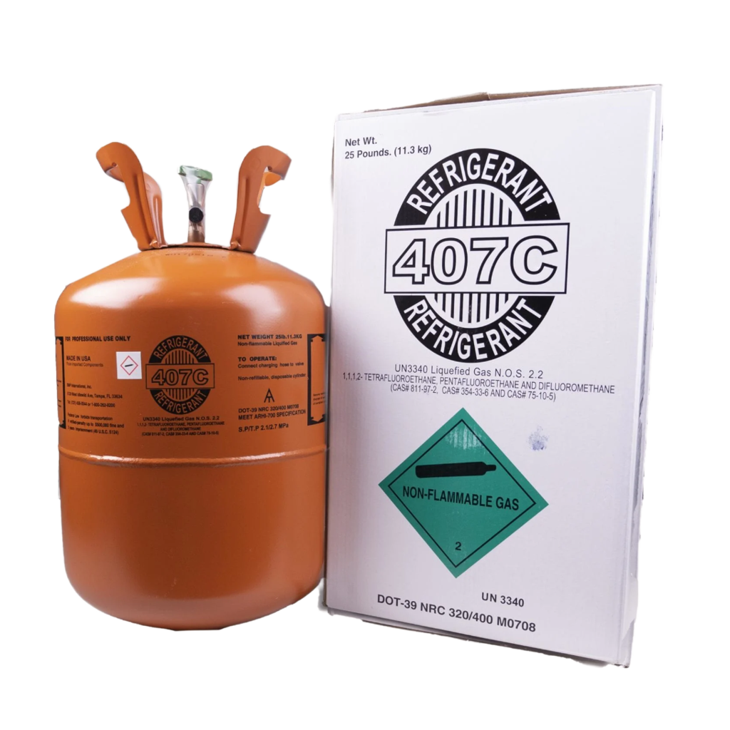 R-407C REFRIGERANT 25 LBS